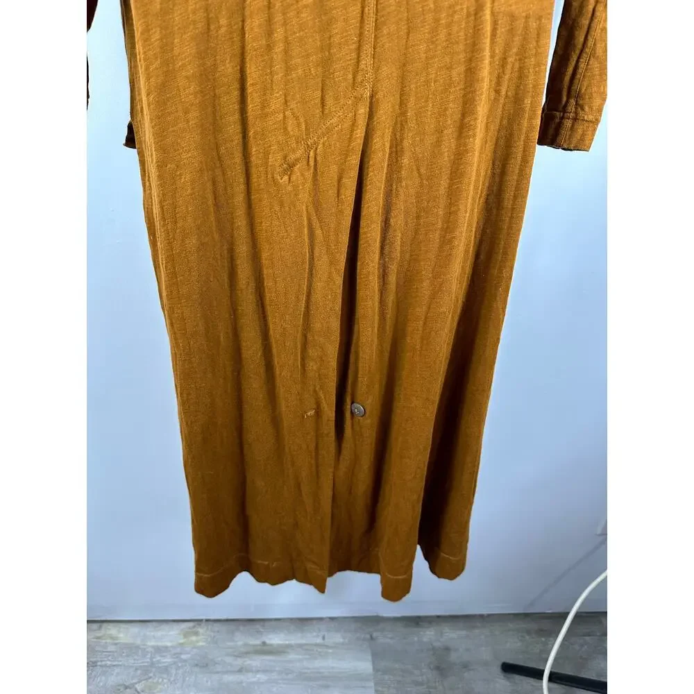 Free People Intimately Until Now Cardigan Boho Chic Maxi Length Sz XS Oversized - Picture 14 of 15